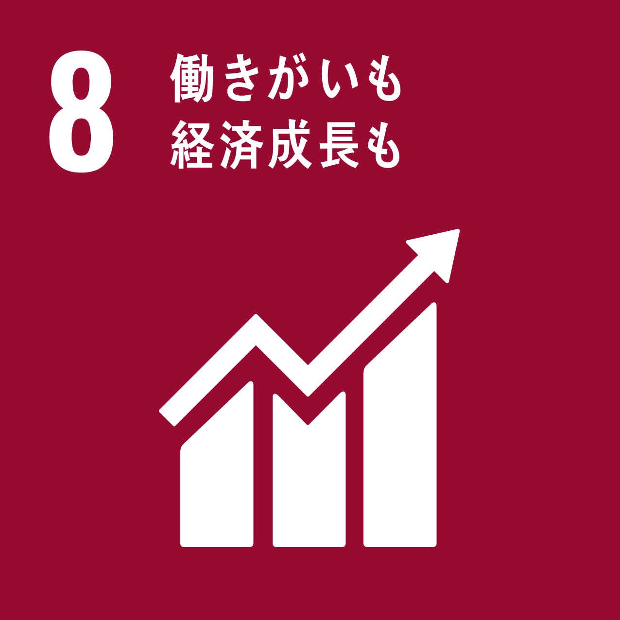 SDGs8番-働きがいも、経済成長も